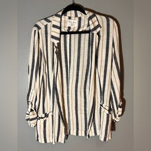 Love Tree Linen Blend Blazer